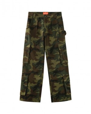 Pantalon Naked Wolfe Baggy Pocket Cargo Hombre Camuflados | MEXICO 074236NHT