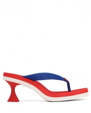 Tacones Naked Wolfe Foxy USA Mujer Rojos Azules | MEXICO 906173RLN