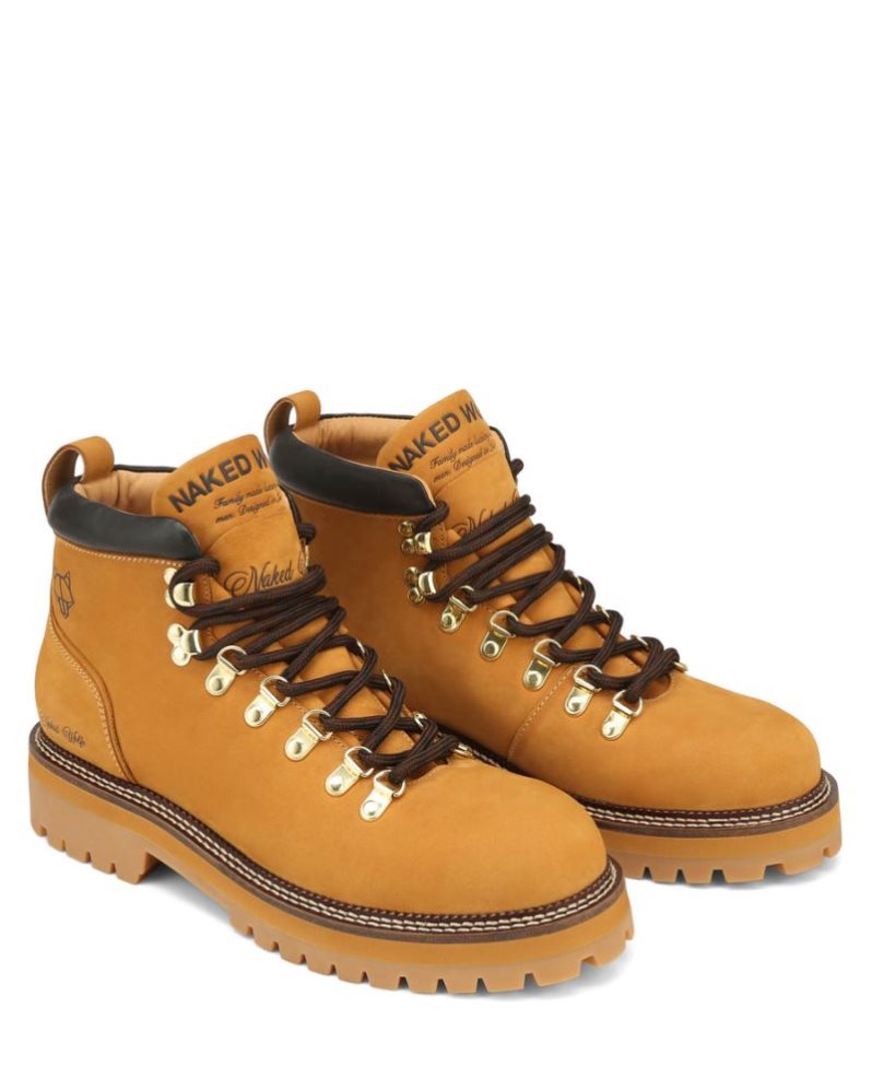 Botas Naked Wolfe Bear Wheat Leather Hombre Marrom | MEXICO 205178WBA