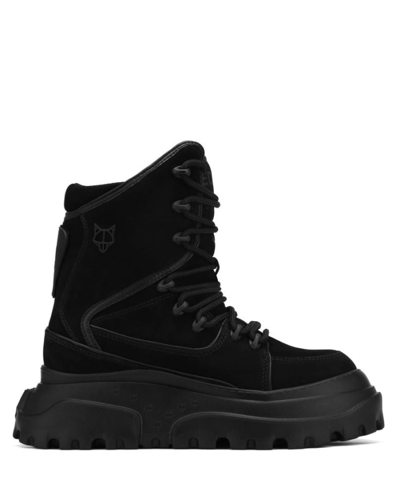 Botas Naked Wolfe Kit Nubuck Hombre Negros | MEXICO 735809ICA