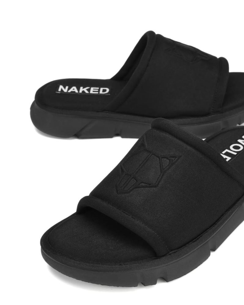 Chanclas Naked Wolfe Arizona Hombre Negros | MEXICO 458021PSG