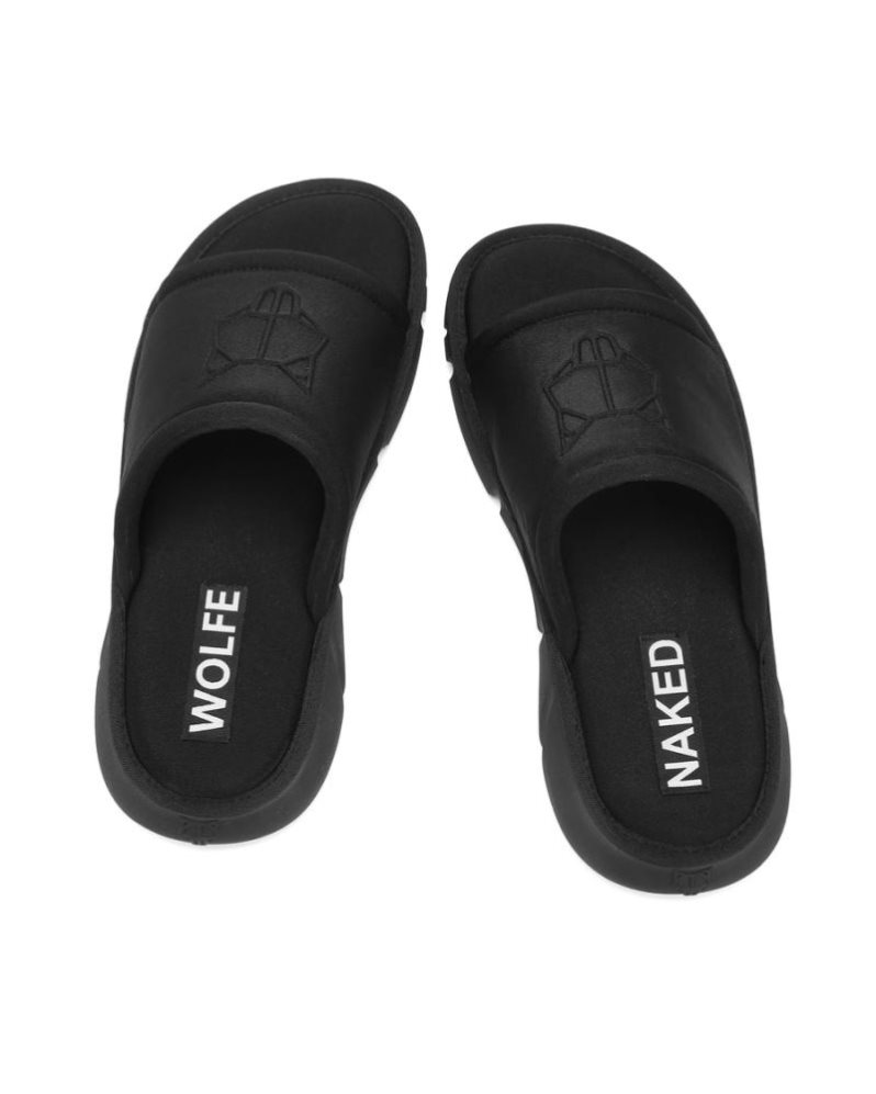 Chanclas Naked Wolfe Arizona Hombre Negros | MEXICO 458021PSG