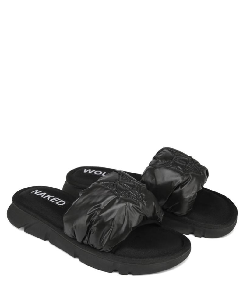 Chanclas Naked Wolfe Coasting Hombre Negros | MEXICO 769834UON