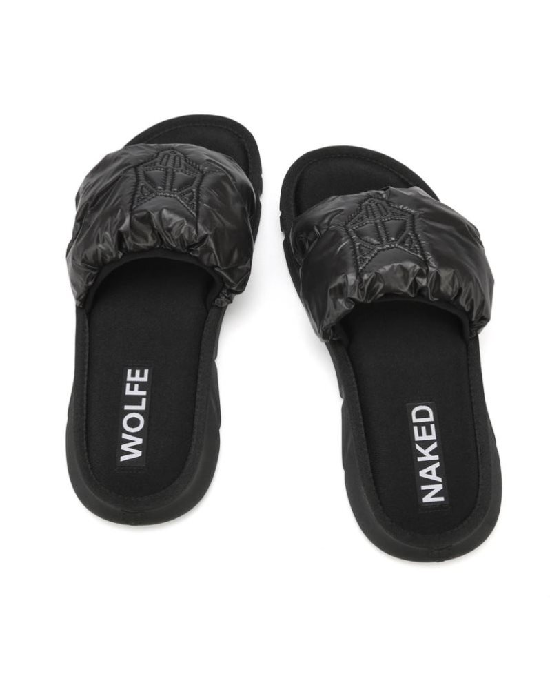 Chanclas Naked Wolfe Coasting Hombre Negros | MEXICO 769834UON