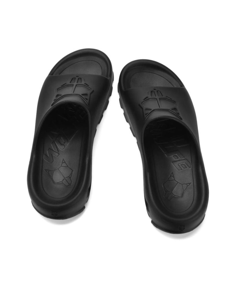 Chanclas Naked Wolfe Tommy Hombre Negros | MEXICO 786491DCJ