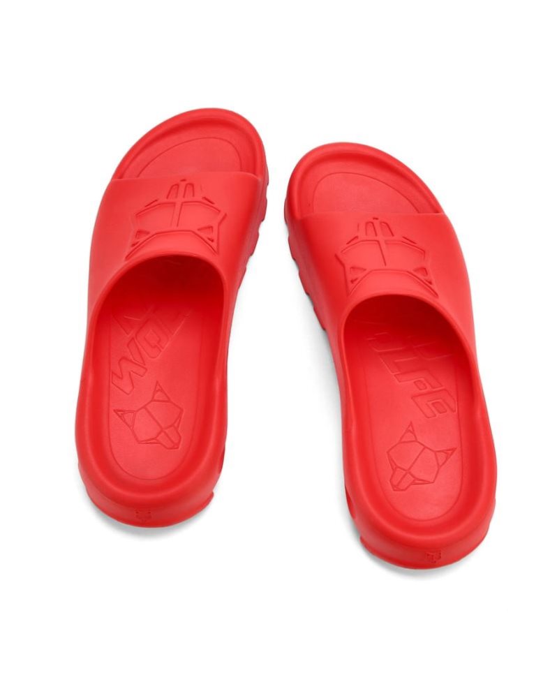 Chanclas Naked Wolfe Tommy Hombre Rojos | MEXICO 043852QRW