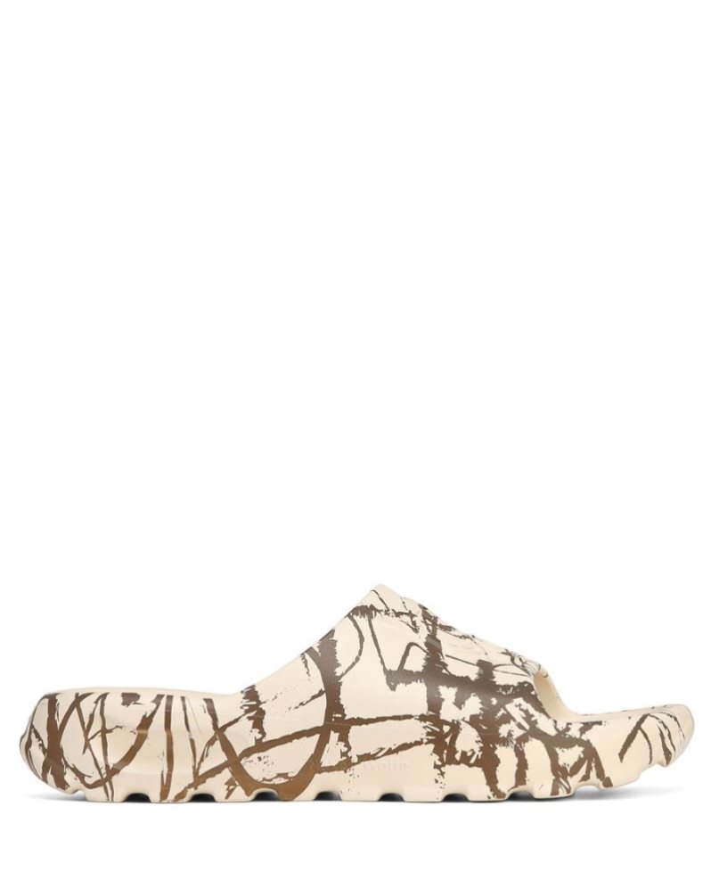 Chanclas Naked Wolfe Tommy Stone Graffiti Hombre Blancos | MEXICO 013248NLK