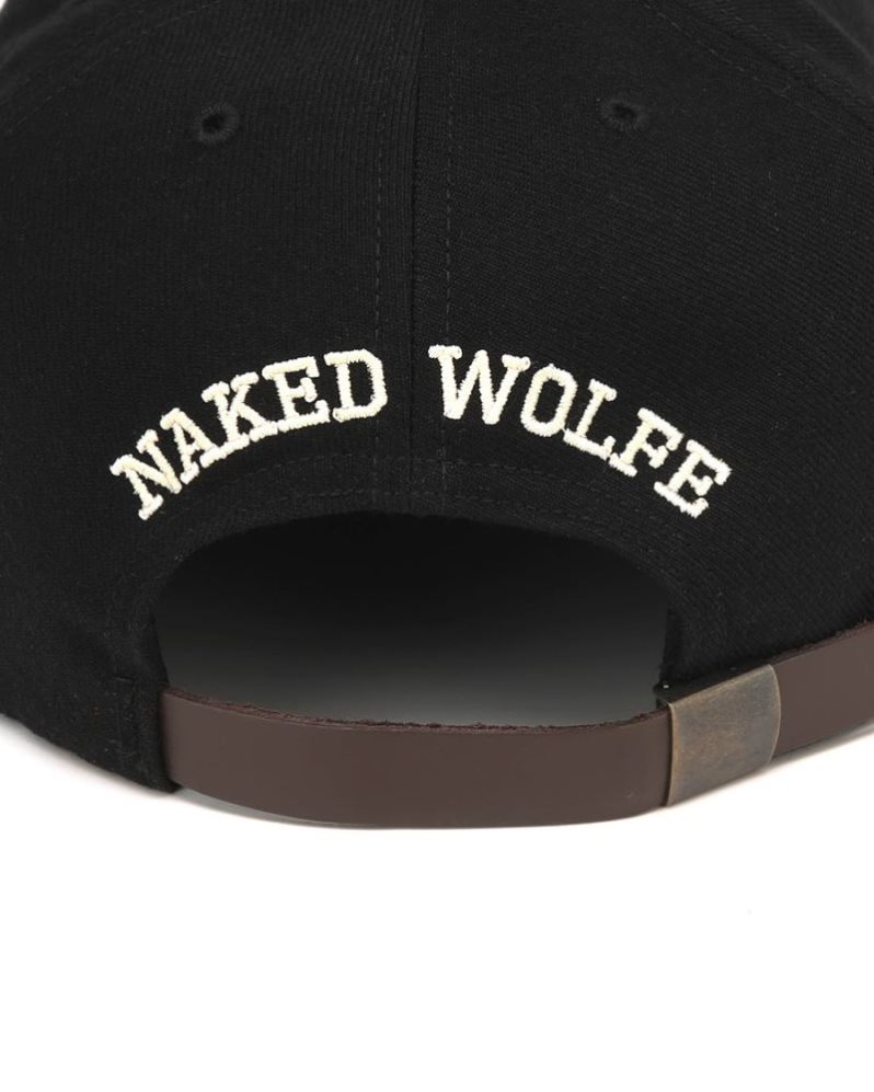 Gorras Naked Wolfe Wool Wolfe Hombre Negros | MEXICO 624709HFO