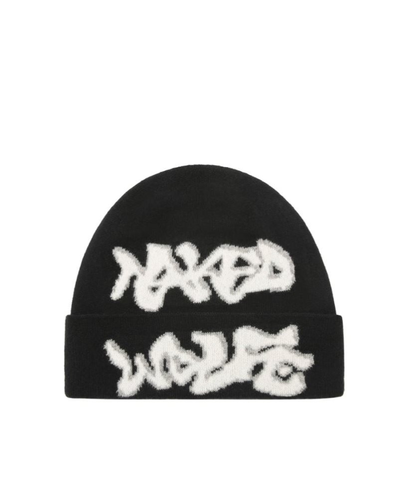 Gorro Naked Wolfe Logo Hombre Negros | MEXICO 029745WBD