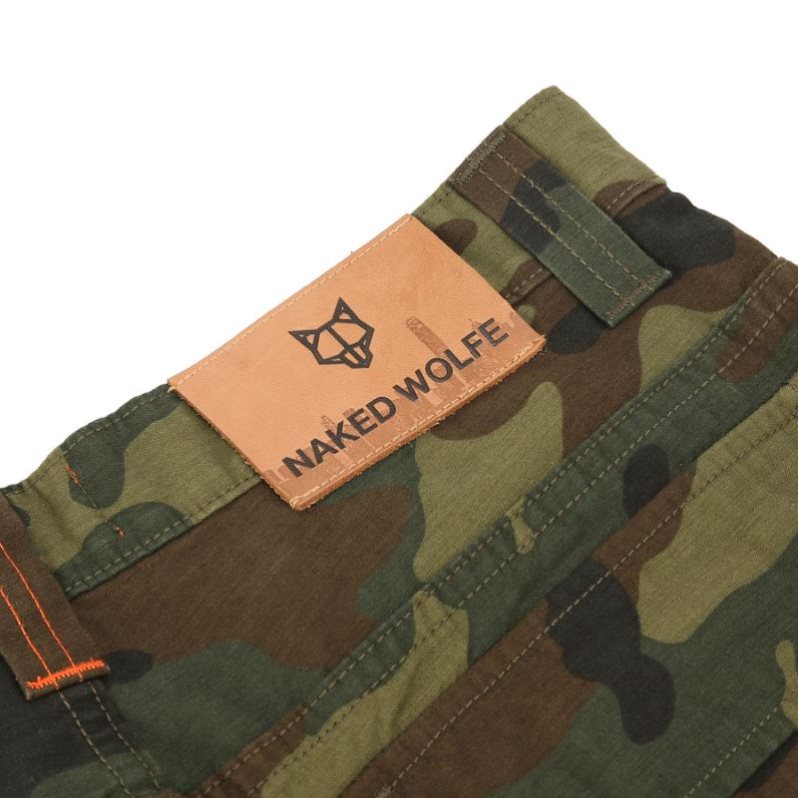 Pantalon Naked Wolfe Baggy Pocket Cargo Hombre Camuflados | MEXICO 074236NHT