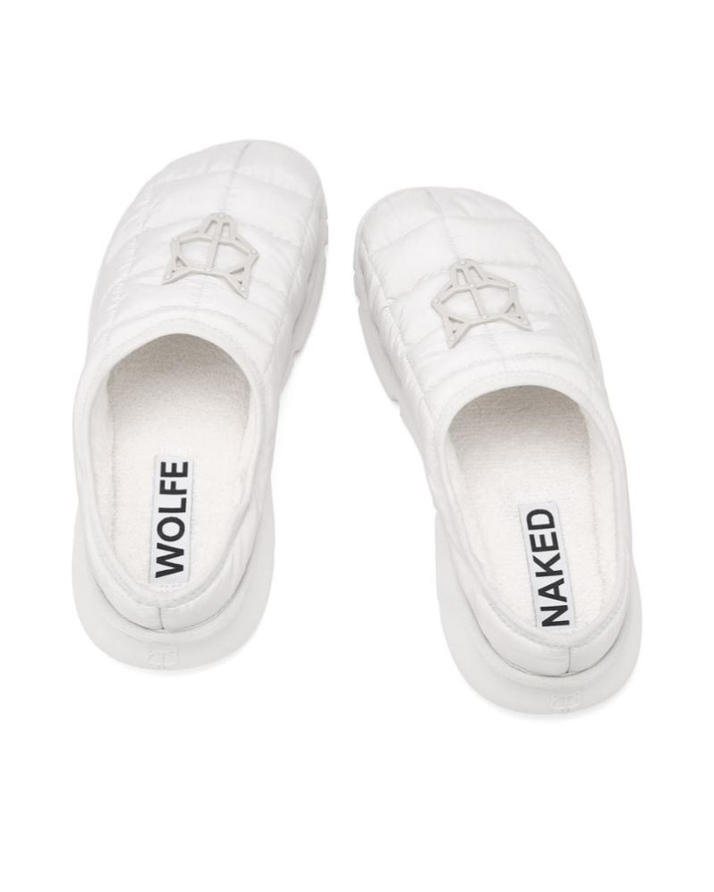 Pantuflas Naked Wolfe Montana Hombre Blancos | MEXICO 480392KQW