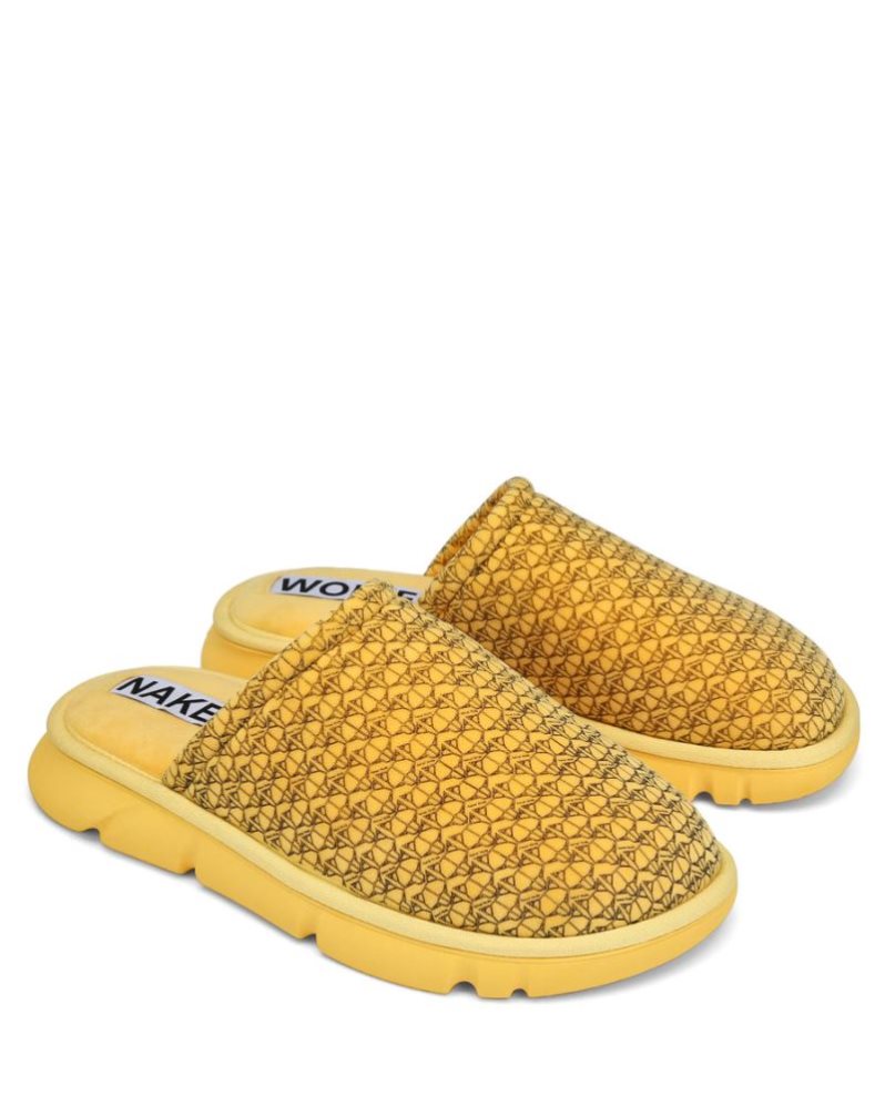 Pantuflas Naked Wolfe Ohio Hombre Amarillos | MEXICO 273408ULF