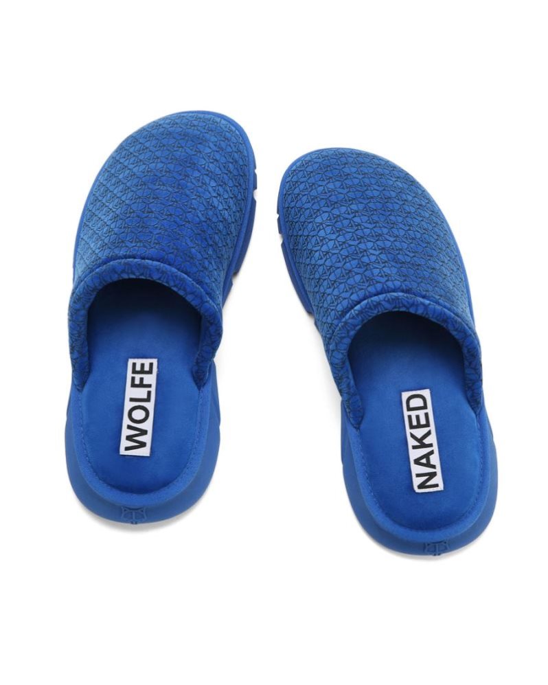 Pantuflas Naked Wolfe Ohio Hombre Azules | MEXICO 618920EMN