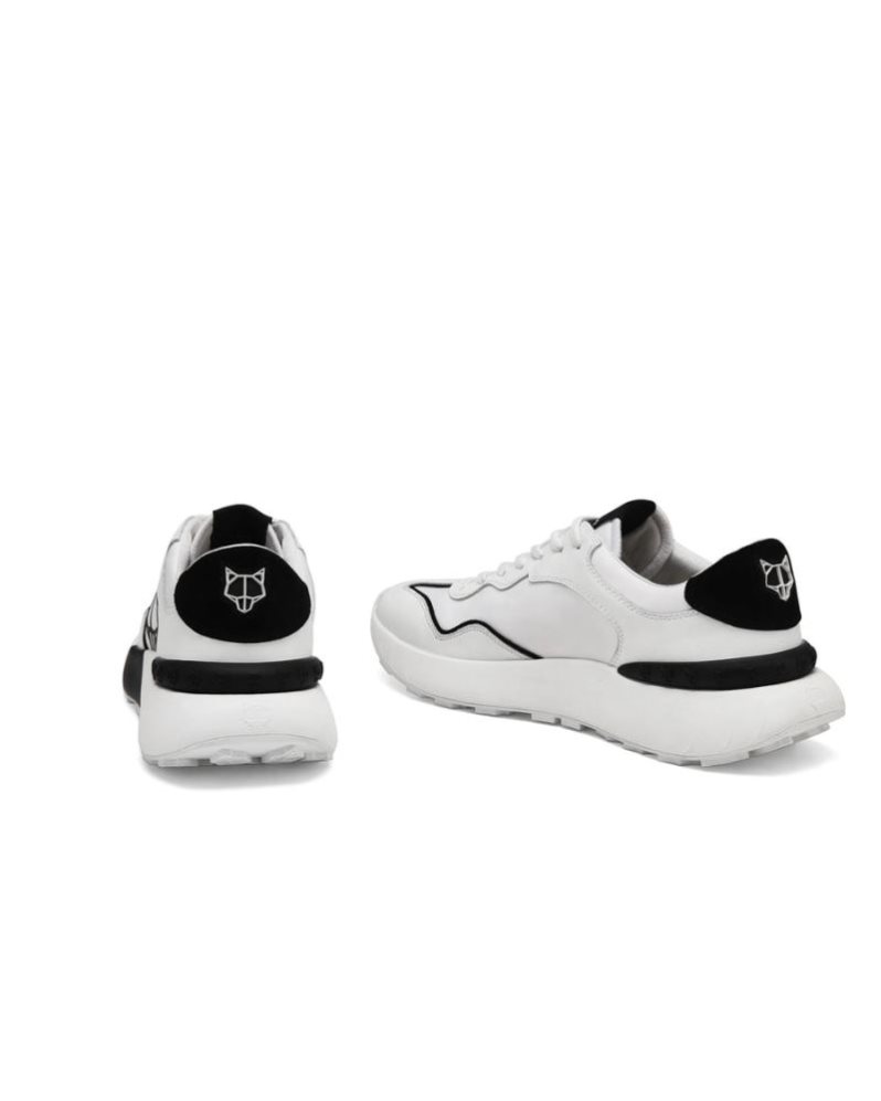 Tenis Naked Wolfe Drought Hombre Blancos Negros | MEXICO 523809WPH