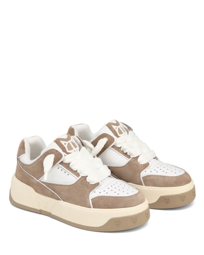 Tenis Naked Wolfe Kash Suede Hombre Grises Marrom | MEXICO 614529UQB