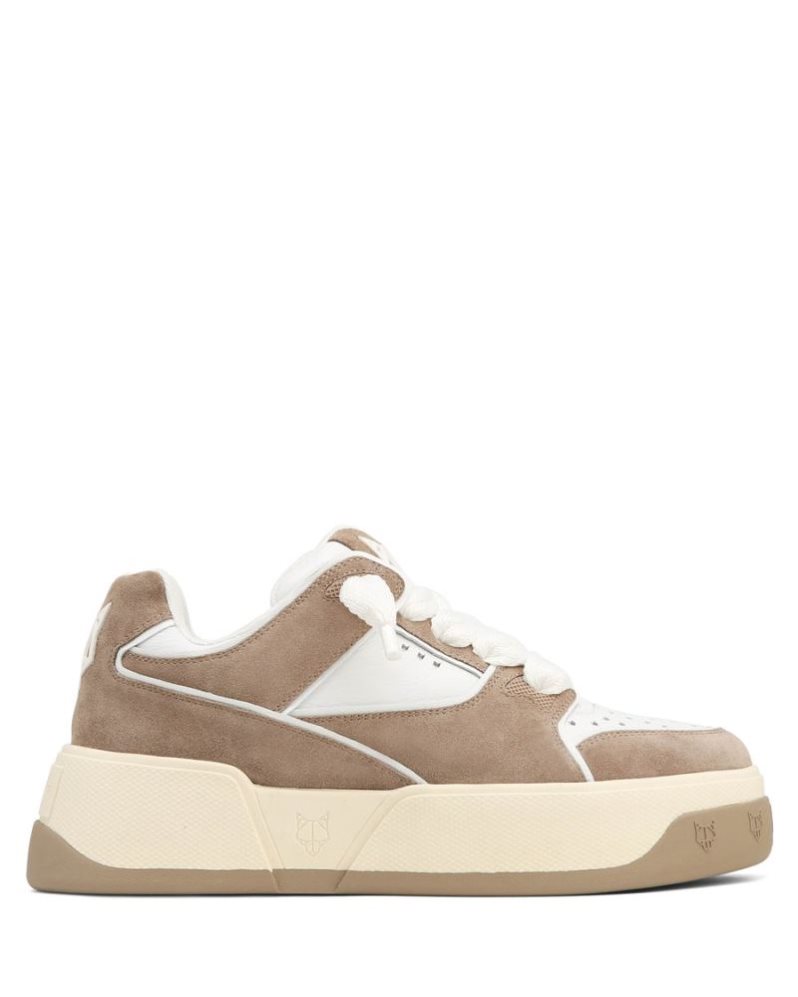 Tenis Naked Wolfe Kash Suede Hombre Grises Marrom | MEXICO 614529UQB