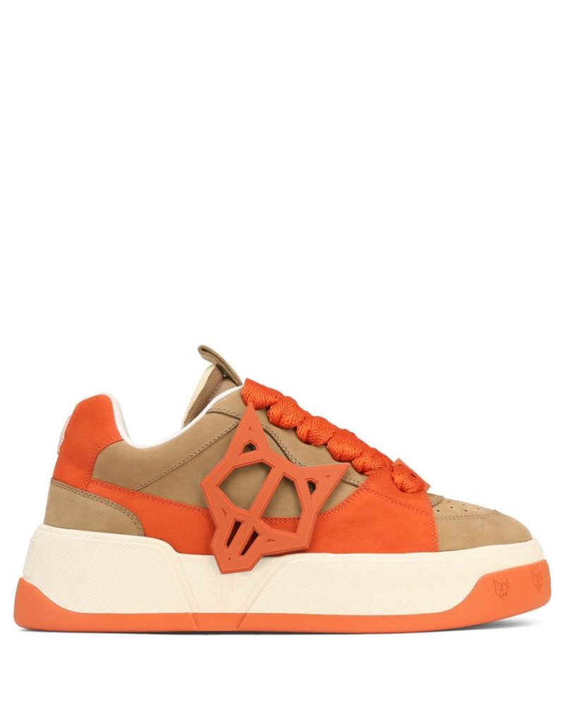 Tenis Naked Wolfe Kosa Creme Hombre Marrom Naranjas | MEXICO 918023SPE