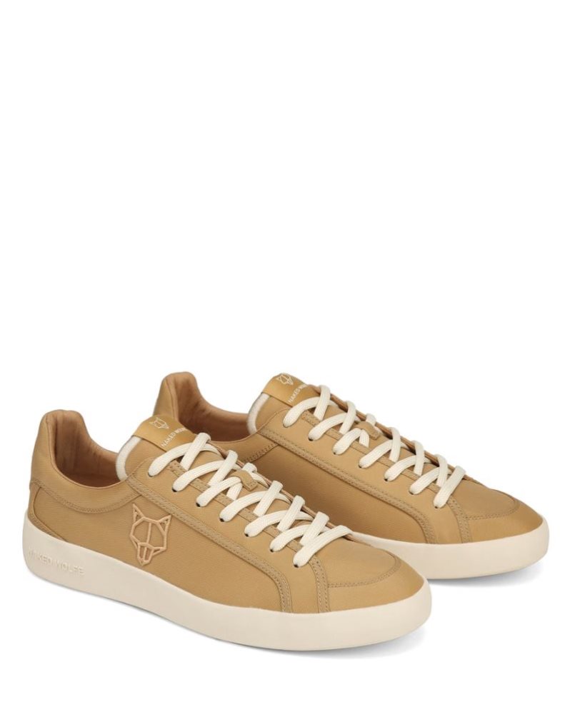 Tenis Naked Wolfe Portofino Natural Nylon Hombre Marrom | MEXICO 780591DMR