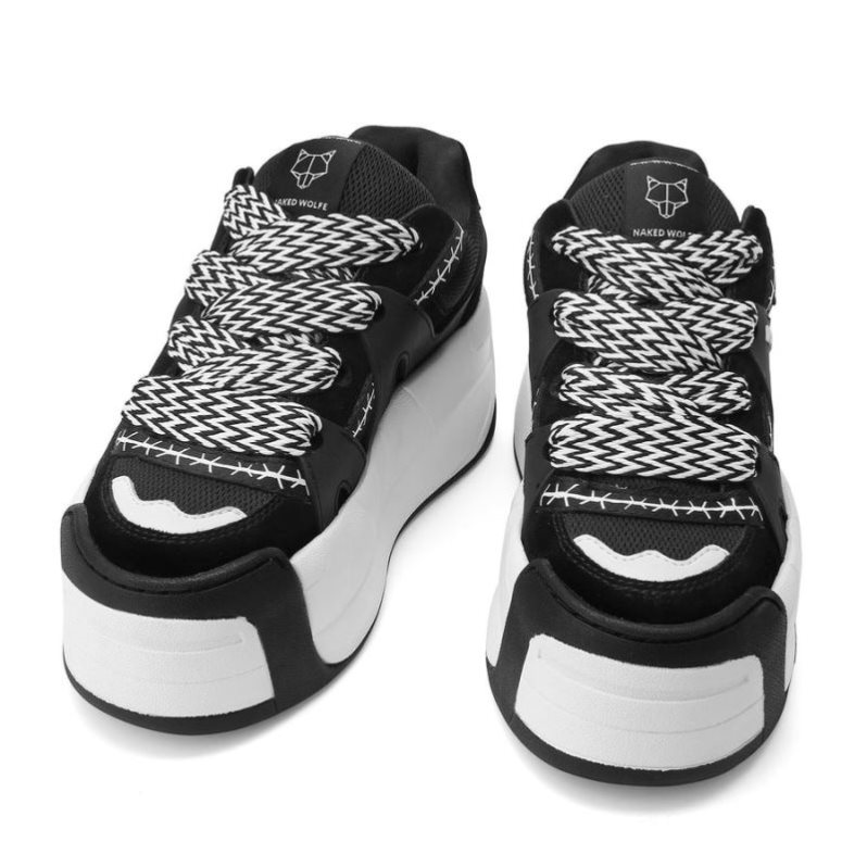 Tenis Naked Wolfe Slider Mujer Negros | MEXICO 149385NQC