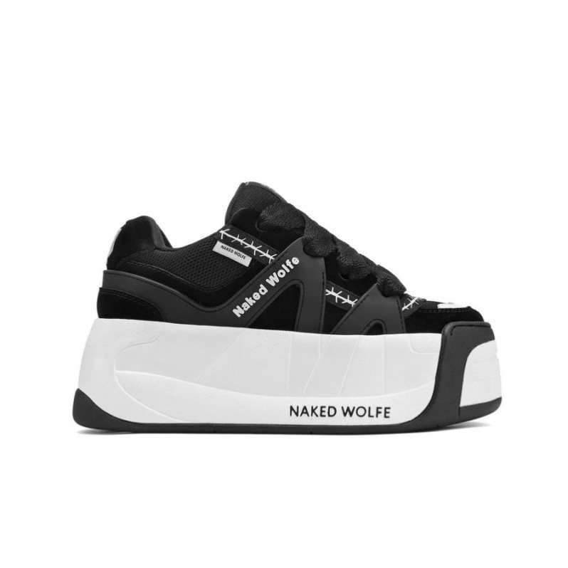 Tenis Naked Wolfe Slider Mujer Negros | MEXICO 149385NQC