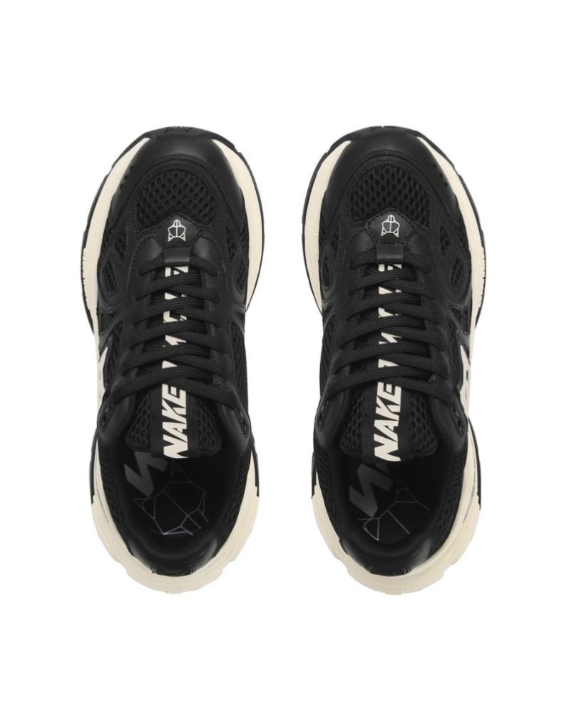 Tenis Naked Wolfe Smash Mesh Mujer Negros | MEXICO 304267XCL