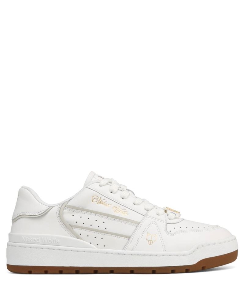 Tenis Naked Wolfe Strand Leather Mujer Blancos | MEXICO 624085WJC