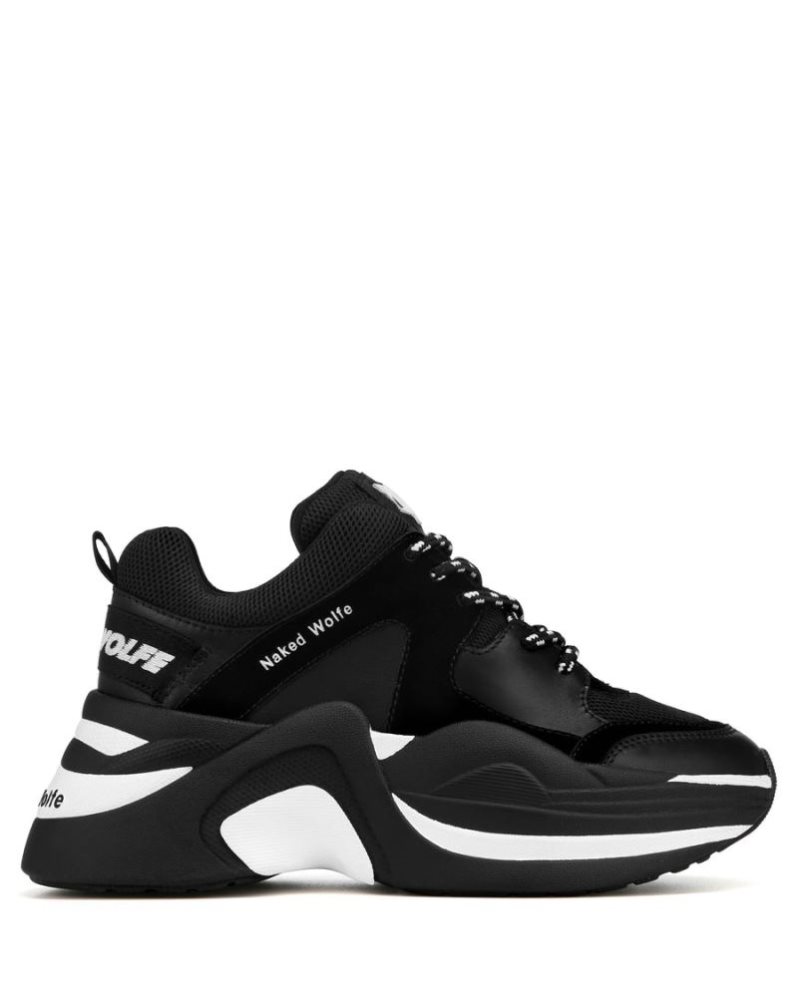 Tenis Naked Wolfe Track Double Mujer Negros | MEXICO 729316CDW