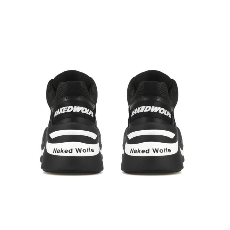 Tenis Naked Wolfe Track Double Mujer Negros | MEXICO 729316CDW